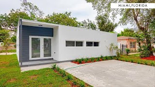 3 Bedroom Container Home in North Miami Beach Florida USA [upl. by Refynnej]