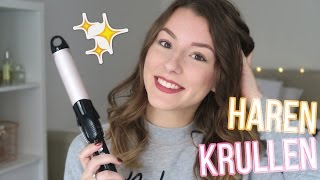 HOW TO HAAR KRULLEN  Zacht amp Golvend ☆ All About Leonie [upl. by Ylrehc]