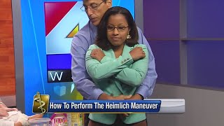 How to perform the heimlich maneuver [upl. by Ater946]