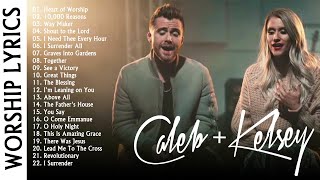 Anointed Caleb amp Kelsey Christian Songs With Lyrics 2021  Devotional Worship Songs Cover Medley [upl. by Debby]