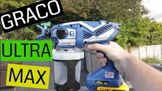 Graco Ultra Max Ultimate MX Cordless Airless Handheld Paint Sprayer Review [upl. by Stryker]