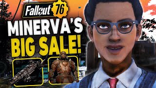 Fallout 76 Minerva Sale Location  February 10th  12th [upl. by Nnyrb]