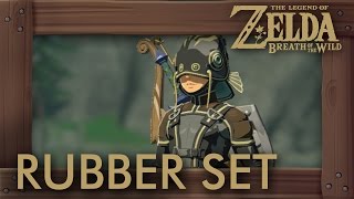 Zelda Breath of the Wild  Rubber Armor Set Location [upl. by Carrick265]