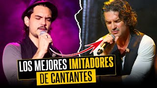 10 Mejores imitadores de cantantes famosos [upl. by Frederigo67]