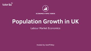 Population Growth in the UK [upl. by Mannos]