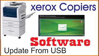 Xerox Copier  Printer Software Firmware Upgrade From USB [upl. by Hakvir380]