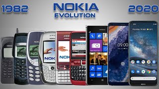 All Nokia Phones Evolution 19822020 [upl. by Yendahc]