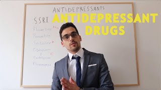 Antidepressants SSRI and SNRIs [upl. by Lirba289]