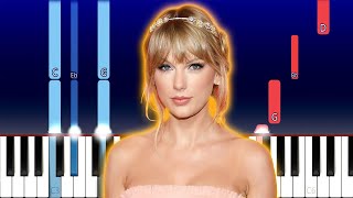 Taylor Swift  Love Story Piano Tutorial [upl. by Flyn870]