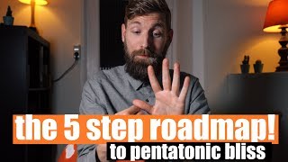 THIS is how you learn the PENTATONICS [upl. by Simdars]