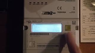 Landis and Gyr E470 Smart Meter [upl. by Kentigerma]