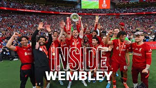 INSIDE WEMBLEY Liverpool vs Chelsea  REDS LIFT THE FA CUP [upl. by Benetta124]