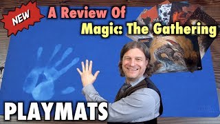 A Review Of Magic The Gathering Playmats Inked Stitched Chromiaskin Lands and More [upl. by Ennovi385]