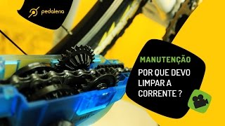 Pedaleria  Por que lavar a corrente [upl. by Ahsinoj]