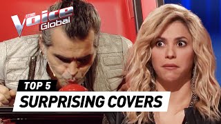 The Voice  SURPRISING COVERS in The Blind Auditions PART 2 [upl. by Osner]