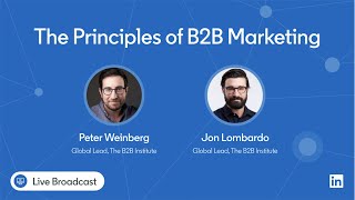 The Principles of B2B Marketing [upl. by Shishko]