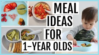 What My Toddler Eats in a Week  1YEAROLD MEAL IDEAS [upl. by Odawa]