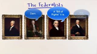 The Federalists versus the AntiFederalists [upl. by Yelhs]