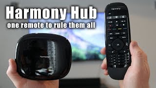 Harmony Hub Setup the SMART Universal Remote [upl. by Kcitrap6]