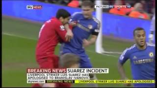 Luis Suarez Biting Incidents [upl. by Wincer]