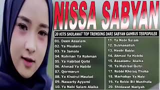 TANPA IKLAN  NISSA SABYAN Full Album  20 Lagu Sholawat Nabi Paling Merdu Bikin Merinding [upl. by Zoldi331]