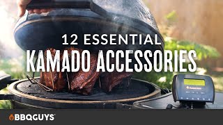 12 MustHave Kamado Grill Accessories  BBQGuys [upl. by Daloris]