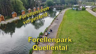 Forellenseen vorgestellt  Forellenpark Quellental [upl. by Ssew]