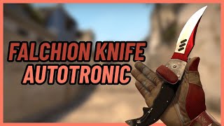 ★ Falchion Knife Autotronic  CSGO Knife Showcase [upl. by Kinzer]