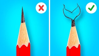 SMART SCHOOL HACKS AND DIY SCHOOL SUPPLY IDEAS  School Tricks By 123GO Like [upl. by Renaldo208]