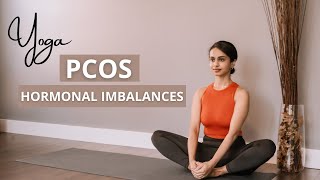 30 min Yoga For PCOS Hormonal Imbalances amp Irregular Periods  Part  2  Effective Asanas [upl. by Anihc]