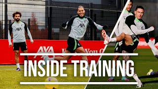 Inside Training GOALS GALORE from Nunez amp AlexanderArnold  Liverpool FC [upl. by Reivaz835]