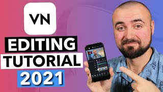 VN Editing Tutorial 2021 Update Android and iPhone [upl. by Relda309]