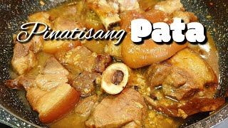 Pinatisang Pata Recipe  How to Cook Pinatisang Pata [upl. by Staford]