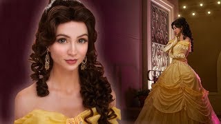 Belle Makeup Tutorial  Beauty and the Beast Makeup [upl. by Babs]