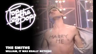 The Smiths  William It Was Really Nothing Live on Top of The Pops 84 [upl. by Ebanreb517]