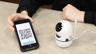 1080p Wifi Pan and Tilt Security Camera SETUP Tutorial [upl. by Gord]