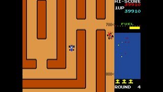 Arcade Longplay  Rally X 1980 Namco [upl. by Siuluj]