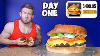 I Ate The Biggest Foods on the Internet for 10 Days [upl. by Calmas]