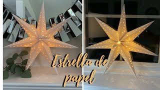 CÓMO HACER ESTRELLA 3D 7 PUNTAS  7 POINTED STAR 3D [upl. by Edsel]