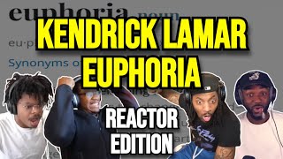 Kendrick Lamar  Euphoria  REACTION MASHUP [upl. by Arlee]