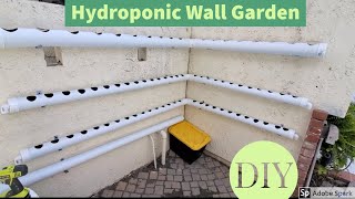 GARDEN DIY Hydroponic Vertical Garden [upl. by Lynch]