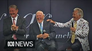 Former PM Bob Hawke shares joke which captures Australian irreverence  ABC News [upl. by Atekram]