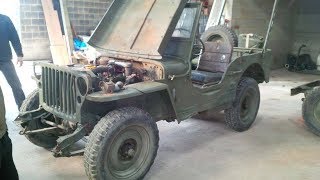 Restauration jeep willys 1945 [upl. by Gleda]