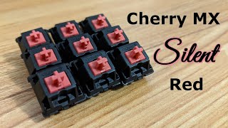 Cherry MX Silent Red switch review [upl. by Coppola]