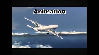 Animation vs Real Life  Cathay Pacific Flight 780 [upl. by Akinihs279]