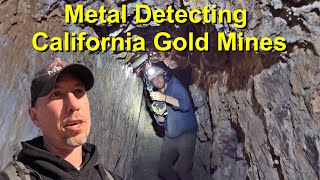 Metal Detecting amp Exploring California Gold Mines [upl. by Breh621]