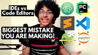 Code Editors vs IDEs  Why you NEED to STOP using IDEs [upl. by Araeit91]