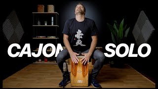 Cajon Solo Idea  Improvising [upl. by Eneliak]