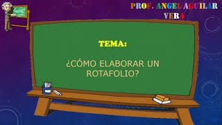 ¿Cómo elaborar un Rotafolio [upl. by Nas]