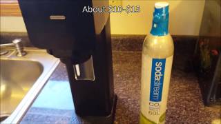 How To Replace the CO2 Cylinder in a SodaStream DIY [upl. by Acinet]